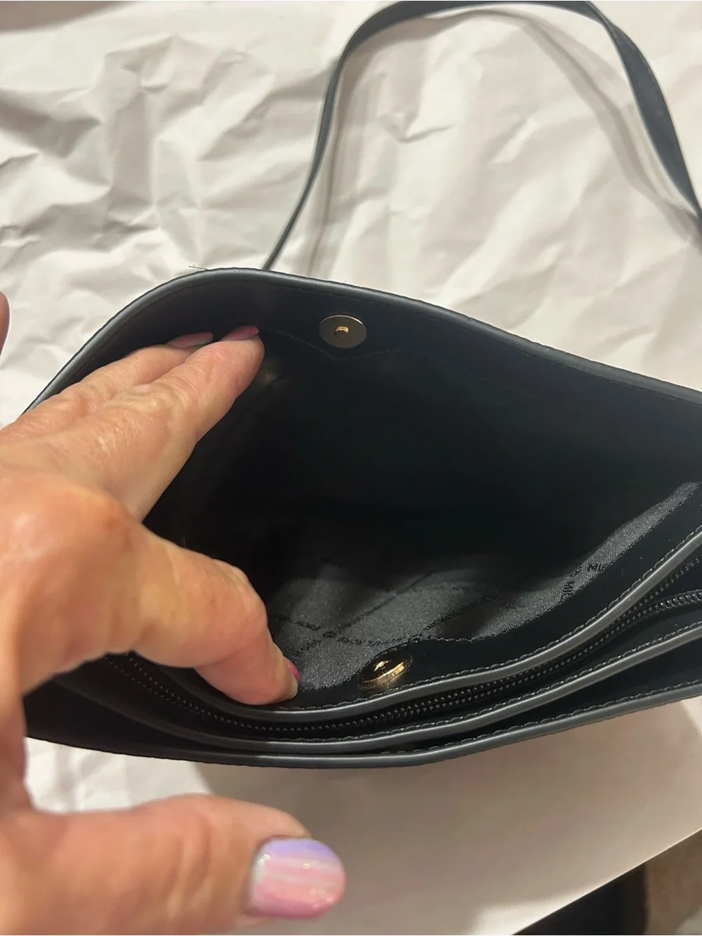 Michael Kors compact pebbled